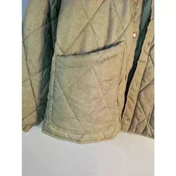 Social Standard by Sanctuary Green Quilted Jacket XL - Picture 6 of 11